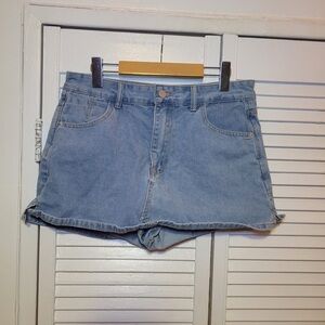 Denim Blue Women's Shorts